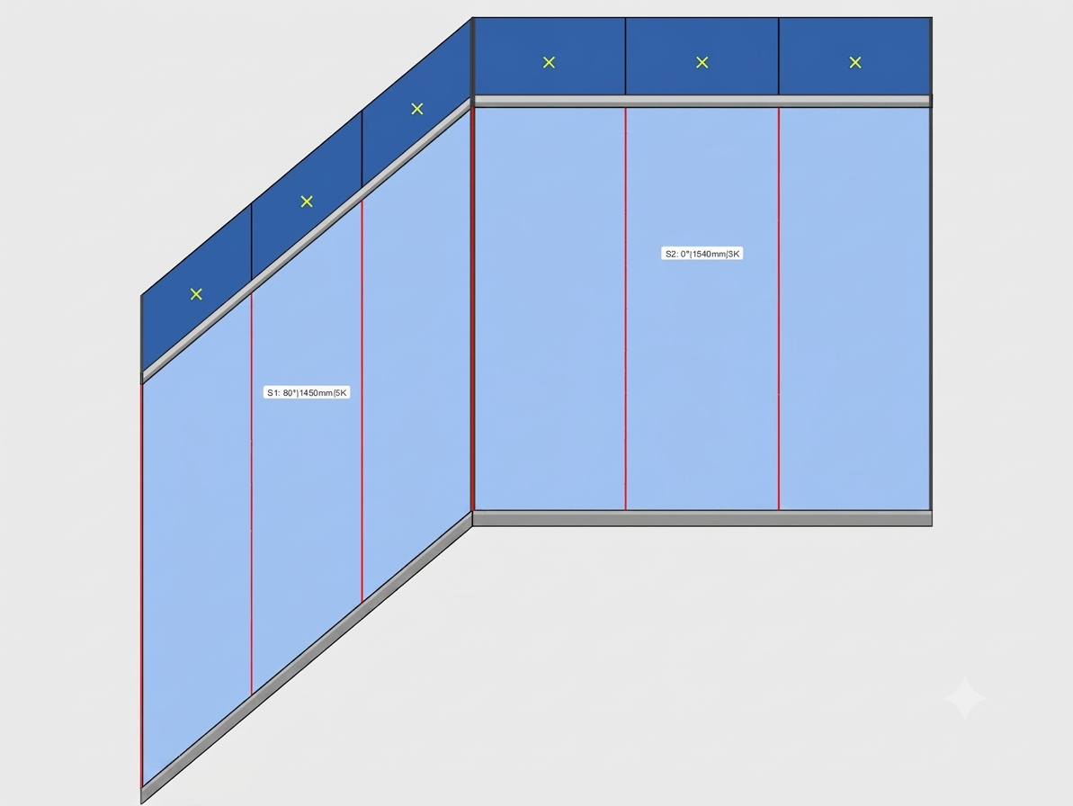 Poligonal cam balkon